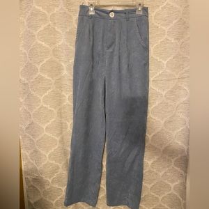 Light Blue Corduroy Pants